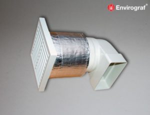 ventilation outlet protection intumescent sleeve
