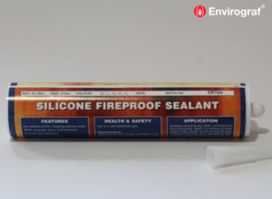 Silicone fireproof sealant