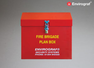 Metal fire protection box