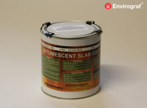 Fireproof paint for slabs