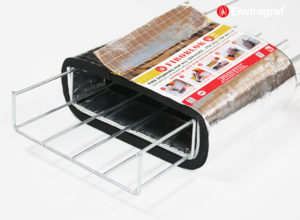 Fire rated cable basket